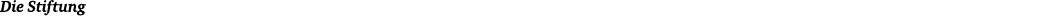 Die Stiftung