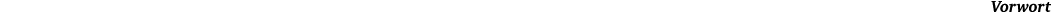 Vorwort