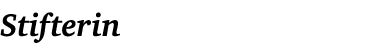 Stifterin